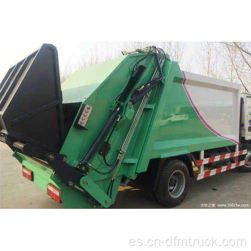 Camión de basura compactador de residuos de 7m3